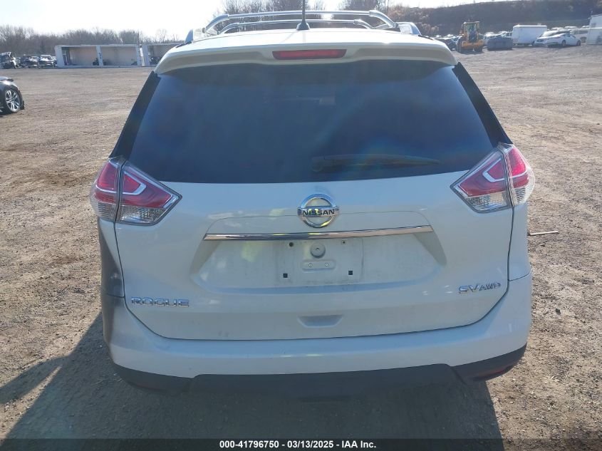 2015 Nissan Rogue Sv VIN: 5N1AT2MV9FC822330 Lot: 41796750
