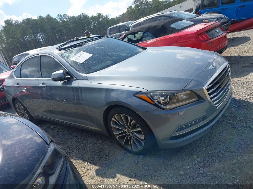 2016 Hyundai Genesis 3.8 VIN: KMHGN4JE8GU142936 Lot: 41796757