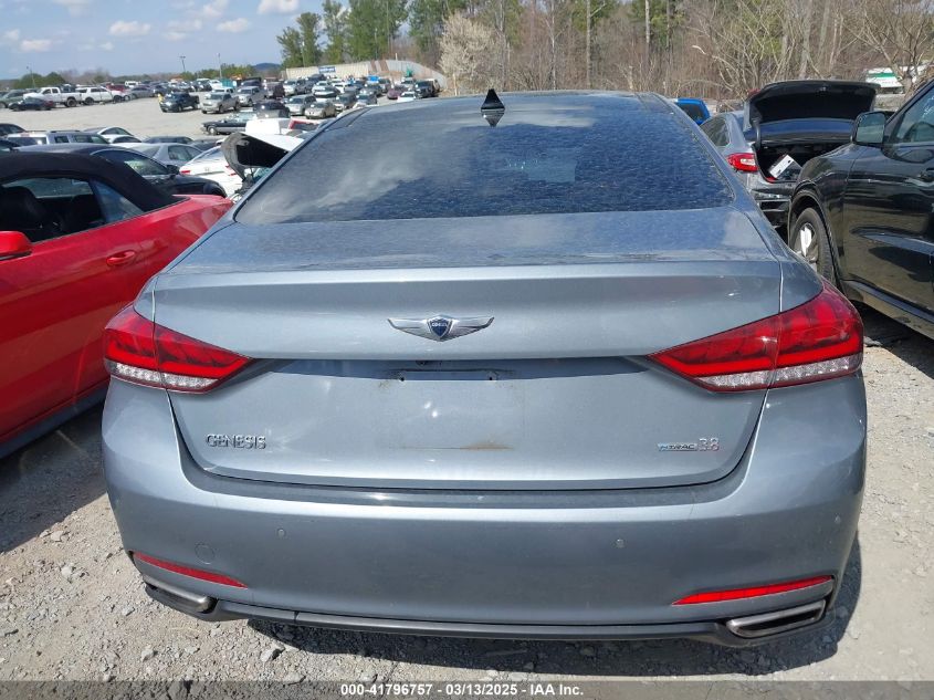 2016 Hyundai Genesis 3.8 VIN: KMHGN4JE8GU142936 Lot: 41796757