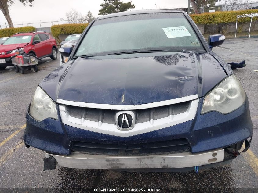 2007 Acura Rdx VIN: 5J8TB18587A012352 Lot: 41796939