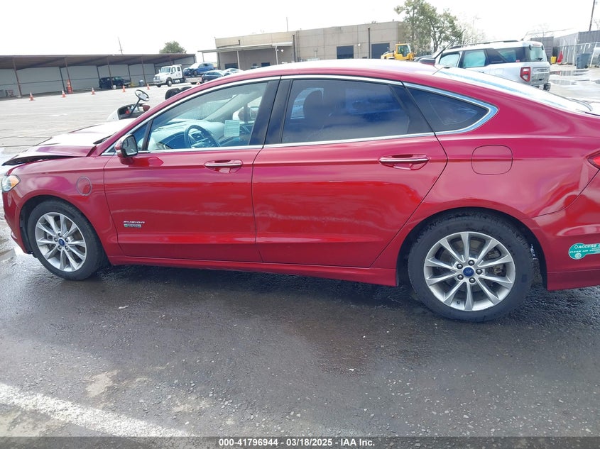2017 FORD FUSION ENERGI VIN: 3FA6P0PU6HR229685