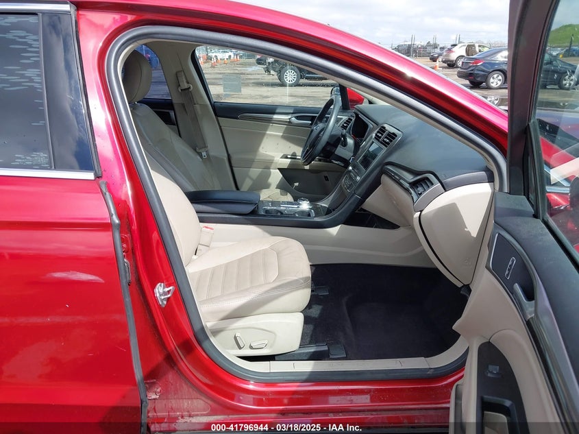 2017 FORD FUSION ENERGI VIN: 3FA6P0PU6HR229685