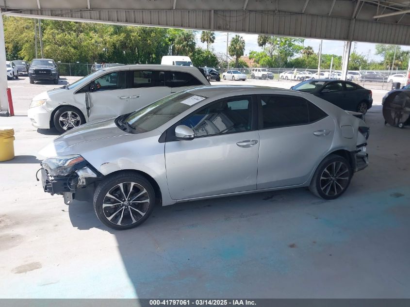 2018 Toyota Corolla Le VIN: 5YFBURHE6JP75859 Lot: 41797061