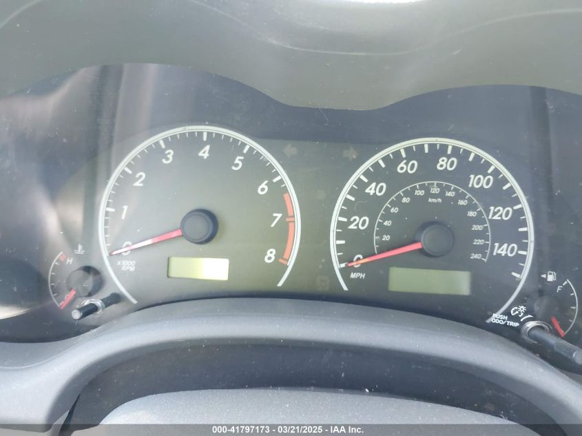 2010 Toyota Corolla Le VIN: 2T1BU4EE9AC284115 Lot: 41797173