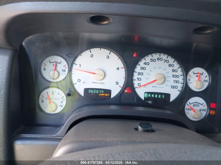 2005 Dodge Ram 2500 Slt/Laramie VIN: 3D7KR28C05G775514 Lot: 41797255