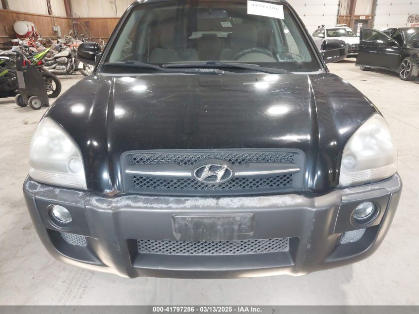2006 Hyundai Tucson Gls/Limited VIN: KM8JN72D76U262982 Lot: 41797286