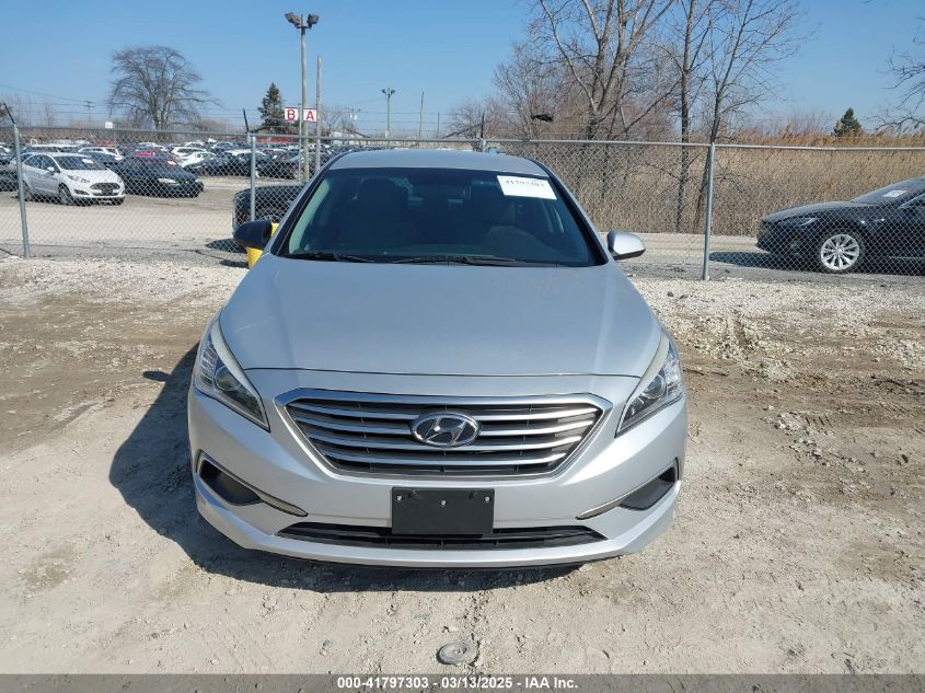 2017 Hyundai Sonata VIN: 5NPE24AF5HH502124 Lot: 41797303