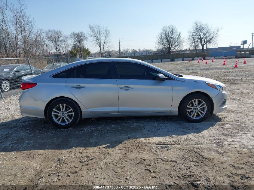 2017 Hyundai Sonata VIN: 5NPE24AF5HH502124 Lot: 41797303