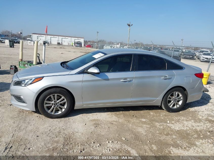 2017 Hyundai Sonata VIN: 5NPE24AF5HH502124 Lot: 41797303