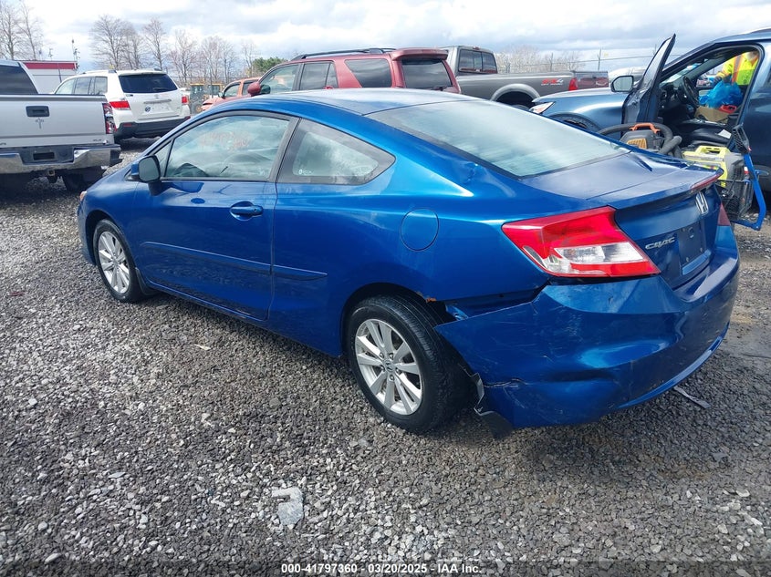 2012 HONDA CIVIC VIN: 2HGFG3A83CH501395