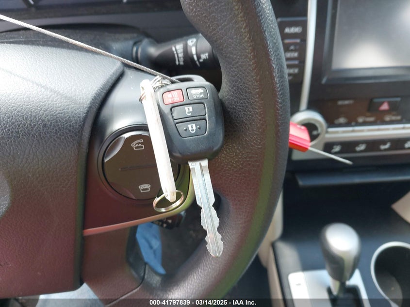 2012 TOYOTA CAMRY VIN: 4T1BF1FK4CU545777