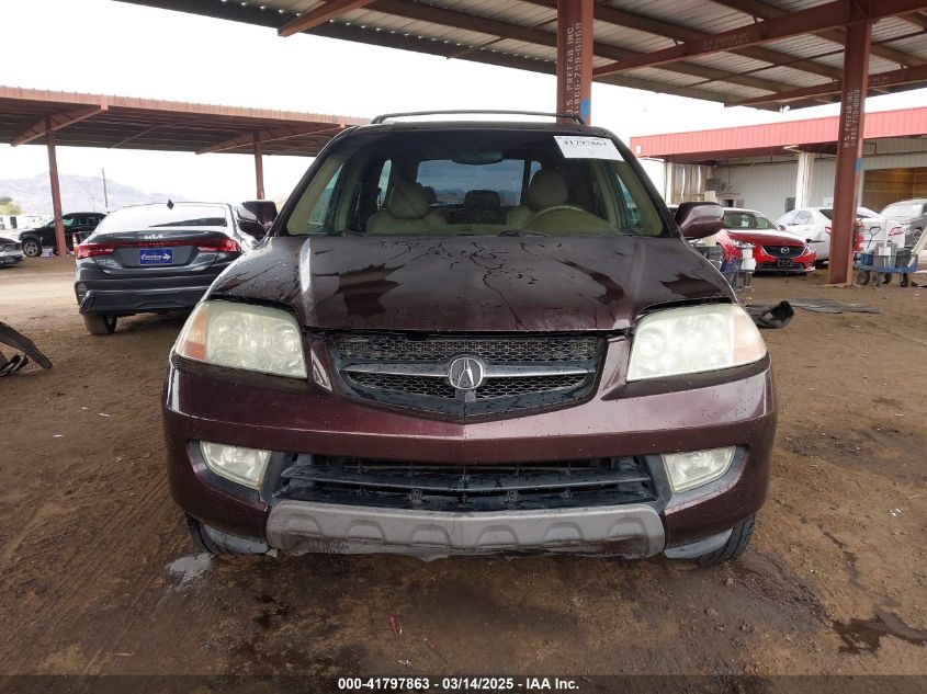 2001 Acura Mdx VIN: 2HNYD18691H518900 Lot: 41797863