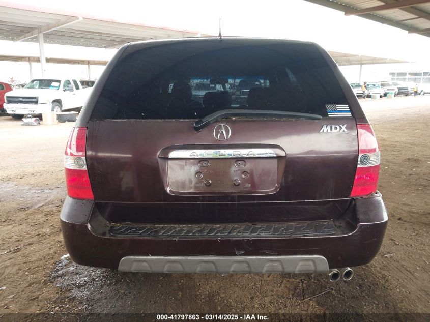 2001 Acura Mdx VIN: 2HNYD18691H518900 Lot: 41797863