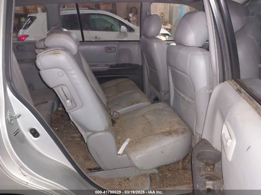 2004 Toyota Highlander V6 VIN: JTEEP21AX40037031 Lot: 41798029