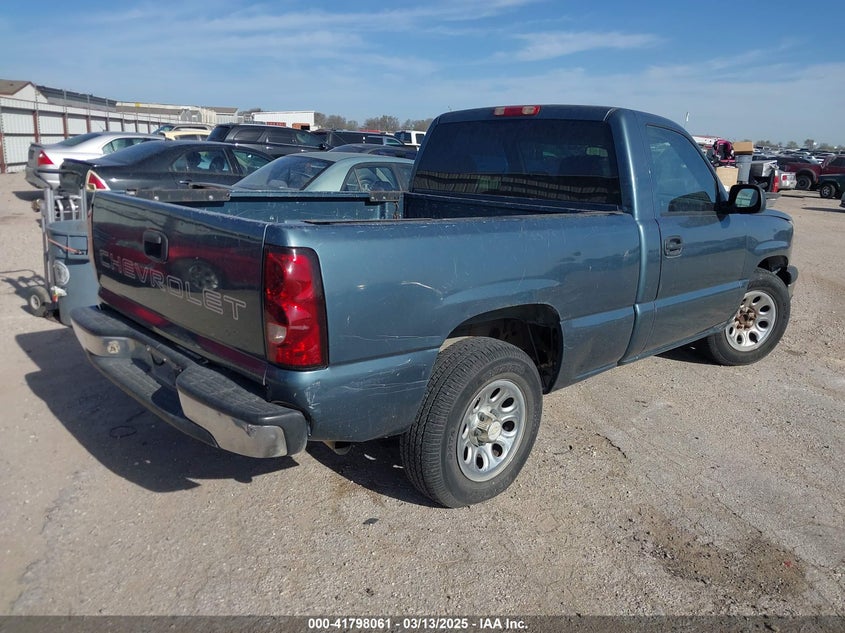 2006 CHEVROLET SILVERADO 1500 VIN: 1GCEC14XX6Z109886