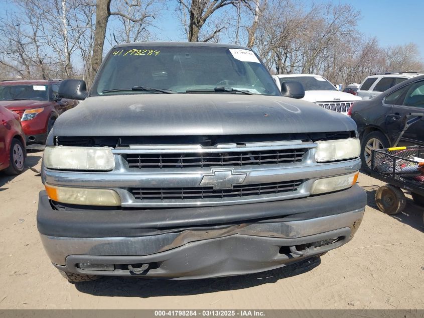2002 Chevrolet Tahoe Ls VIN: 1GNEC13Z52J314230 Lot: 41798284