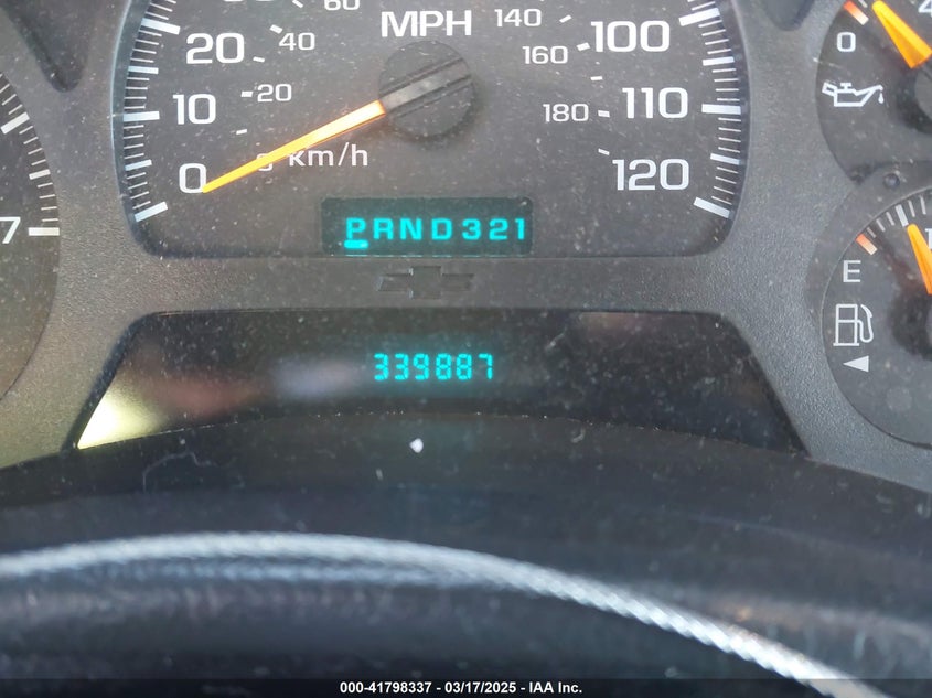 2003 Chevrolet Trailblazer Ext Lt VIN: 1GNET16S536117870 Lot: 41798337