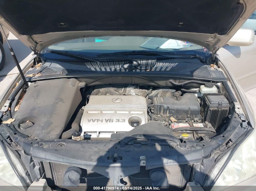 2004 Lexus Rx 330 VIN: JTJGA31U640035739 Lot: 41798974