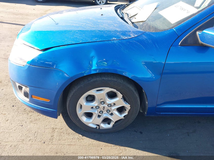 2011 FORD FUSION VIN: 3FAHP0HA8BR239087