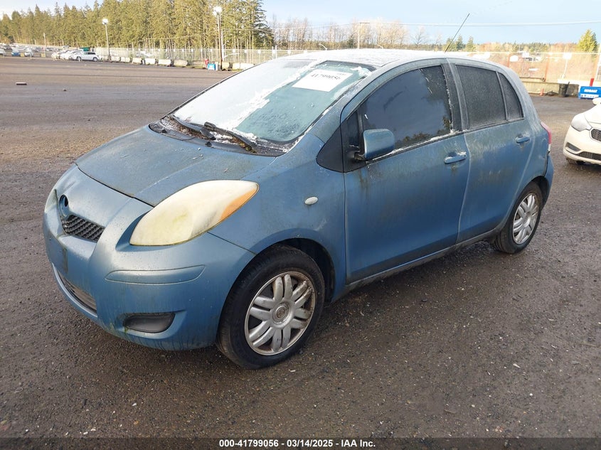 2009 TOYOTA YARIS VIN: JTDKT903595251644