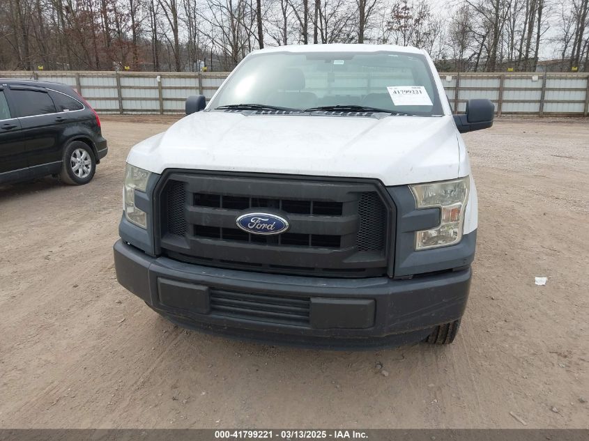2016 Ford F-150 Xl VIN: 1FTMF1C83GKE21586 Lot: 41799221