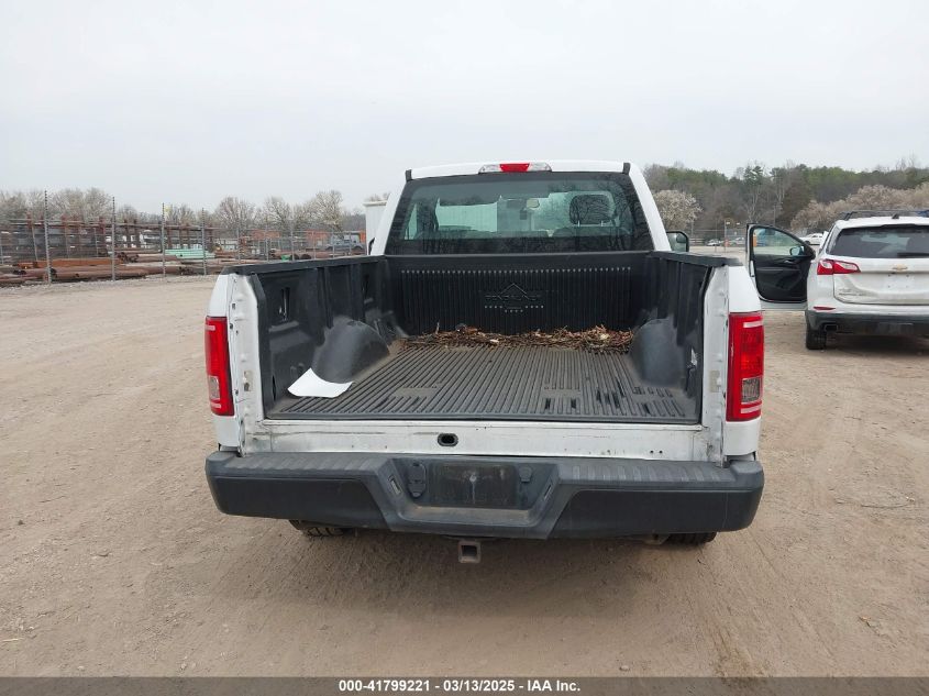 2016 Ford F-150 Xl VIN: 1FTMF1C83GKE21586 Lot: 41799221