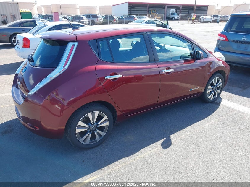 2016 NISSAN LEAF VIN: 1N4BZ0CP6GC312099