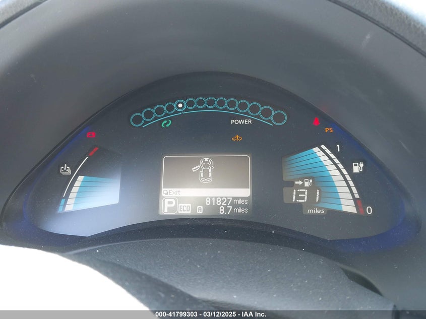 2016 NISSAN LEAF VIN: 1N4BZ0CP6GC312099