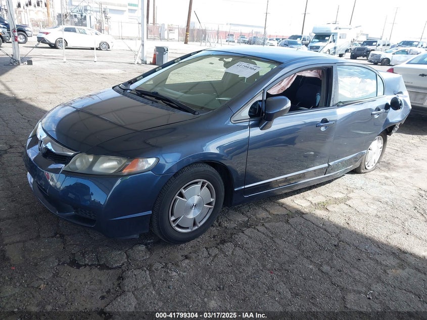 2009 HONDA CIVIC VIN: JHMFA36299S000564