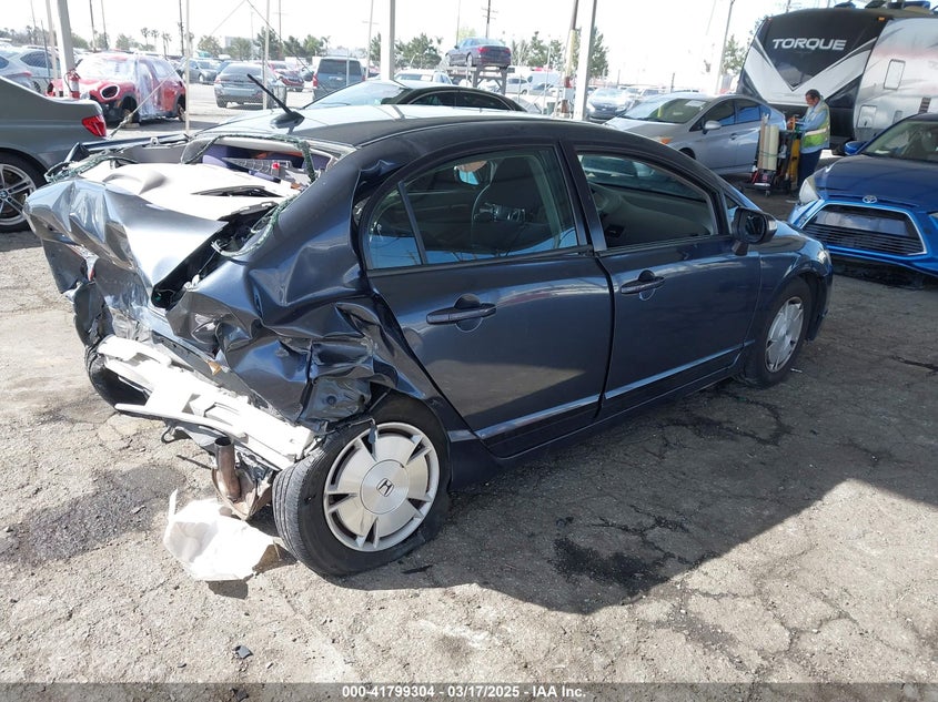2009 HONDA CIVIC VIN: JHMFA36299S000564