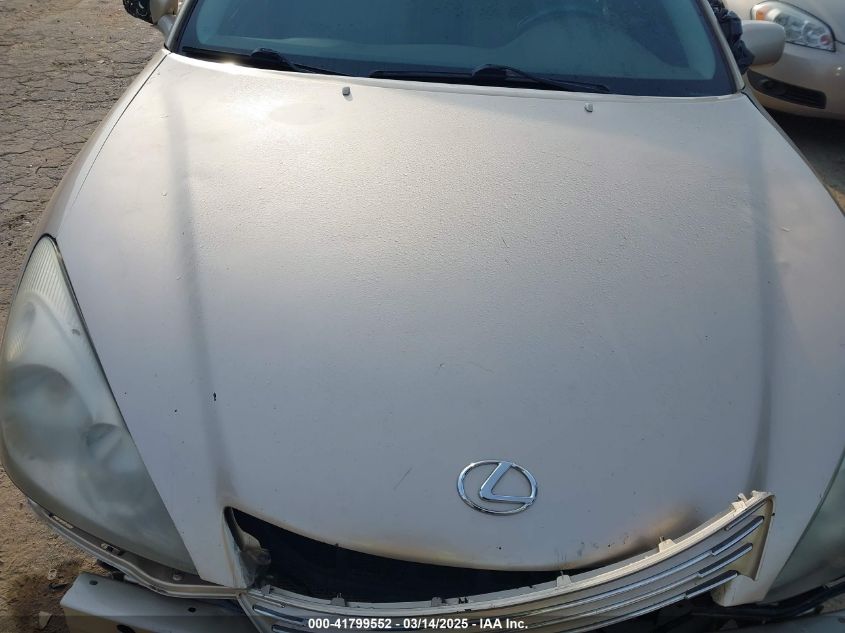 2004 Lexus Es 330 VIN: JTHBA30G445034292 Lot: 41799552