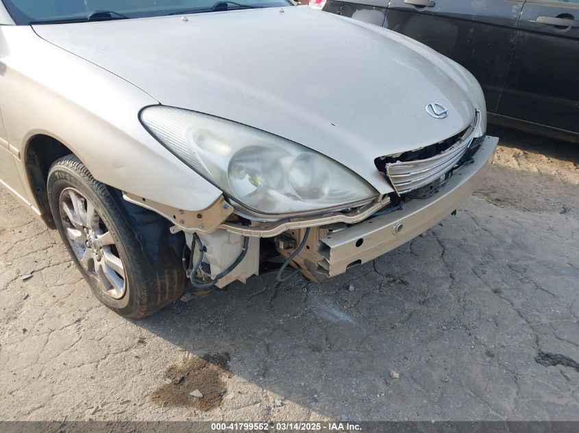 2004 Lexus Es 330 VIN: JTHBA30G445034292 Lot: 41799552