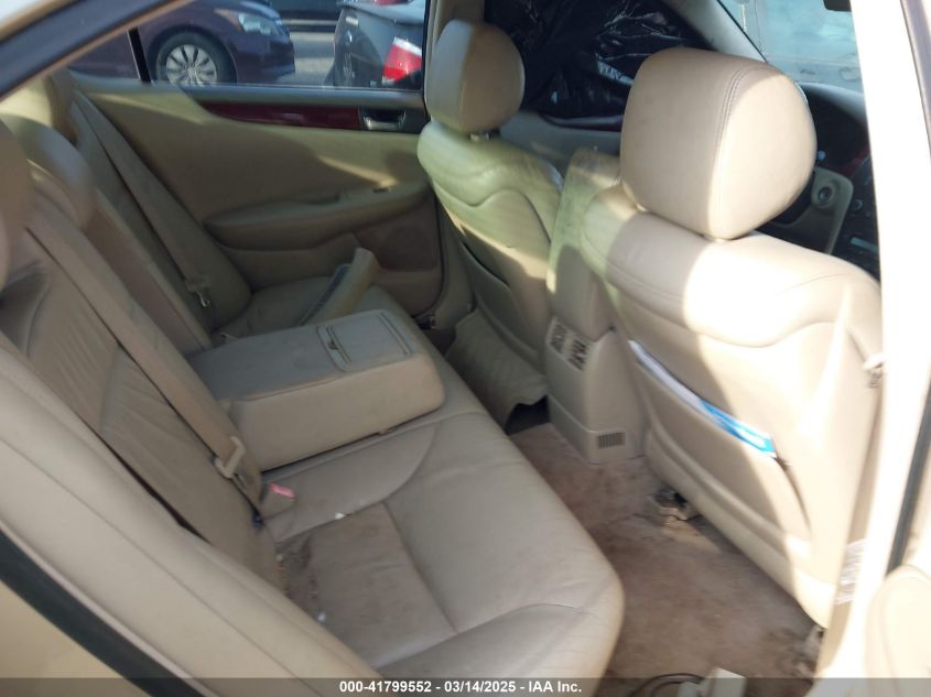 2004 Lexus Es 330 VIN: JTHBA30G445034292 Lot: 41799552