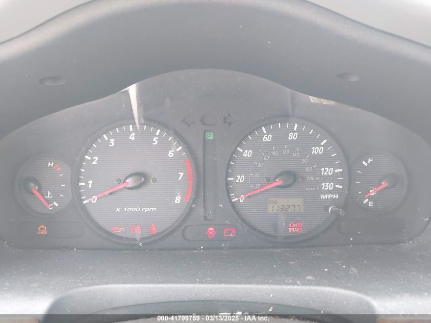 2001 Hyundai Santa Fe 2.7L V6 Gls/2.7L V6 Lx VIN: KM8SC83D41U111346 Lot: 41799759