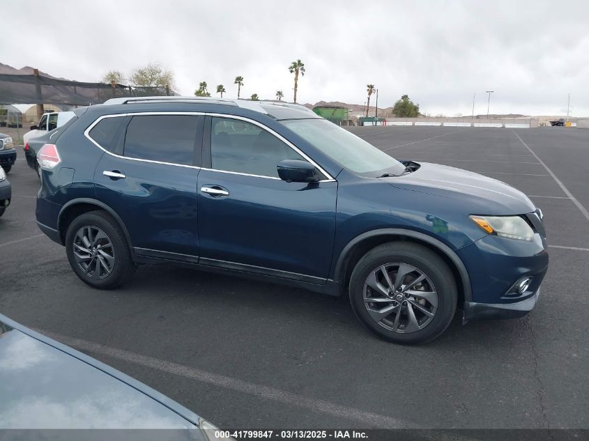 2016 Nissan Rogue Sl VIN: 5N1AT2MT8GC762055 Lot: 41799847