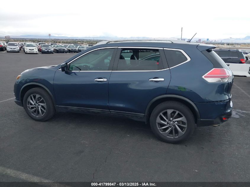 2016 Nissan Rogue Sl VIN: 5N1AT2MT8GC762055 Lot: 41799847