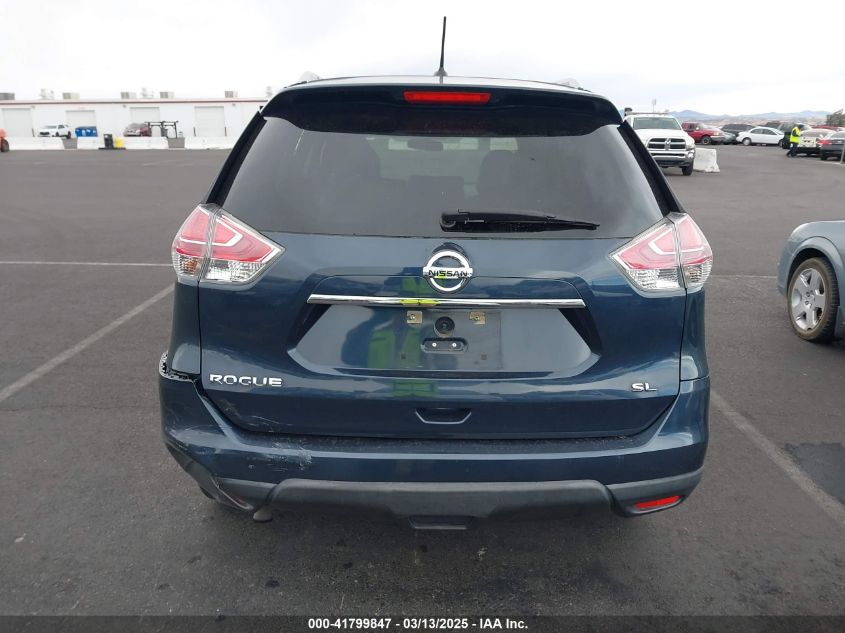 2016 Nissan Rogue Sl VIN: 5N1AT2MT8GC762055 Lot: 41799847