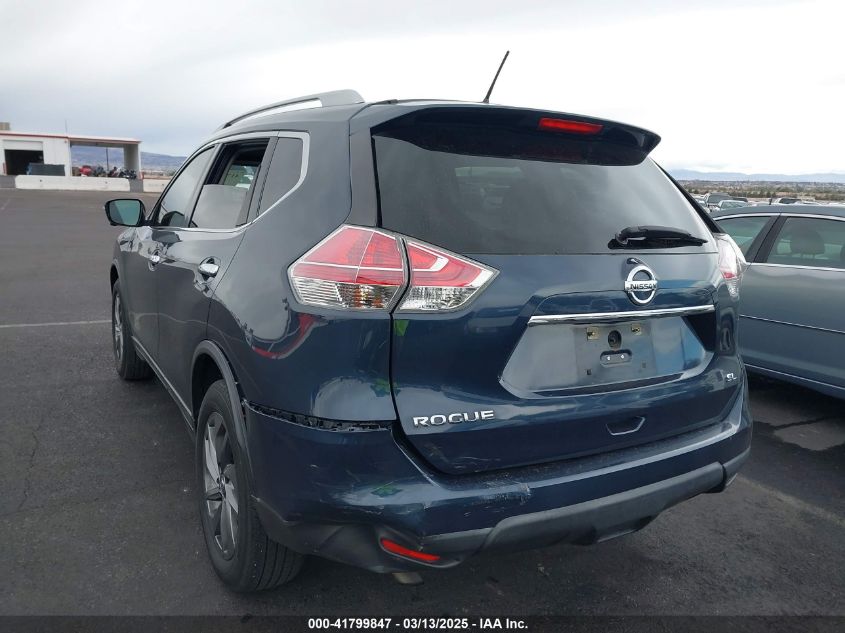 2016 Nissan Rogue Sl VIN: 5N1AT2MT8GC762055 Lot: 41799847