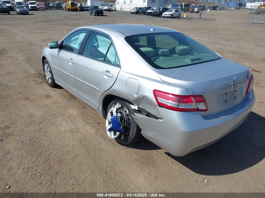 2011 TOYOTA CAMRY VIN: 4T4BF3EK6BR187499