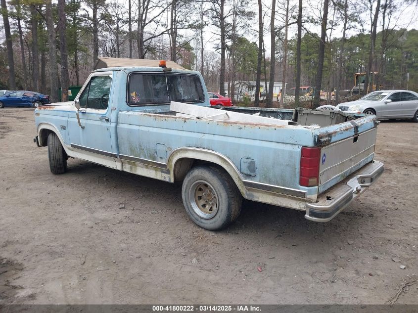 1FTDF15Y2GNB38687 1986 FORD F-150 photo no. 3