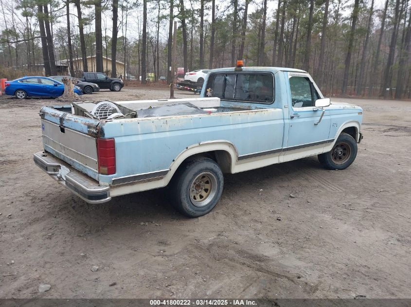 1FTDF15Y2GNB38687 1986 FORD F-150 photo no. 4
