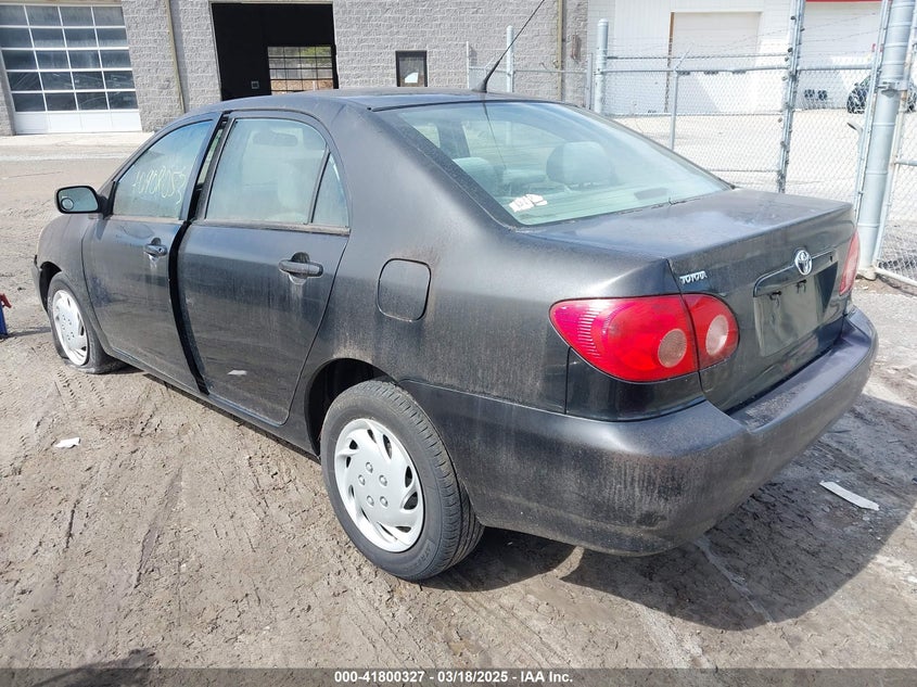 2008 TOYOTA COROLLA VIN: 2T1BR32E68C886707