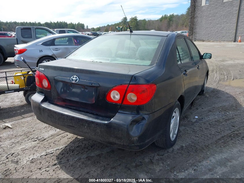 2008 TOYOTA COROLLA VIN: 2T1BR32E68C886707