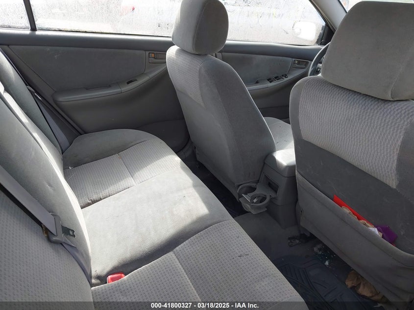 2008 TOYOTA COROLLA VIN: 2T1BR32E68C886707