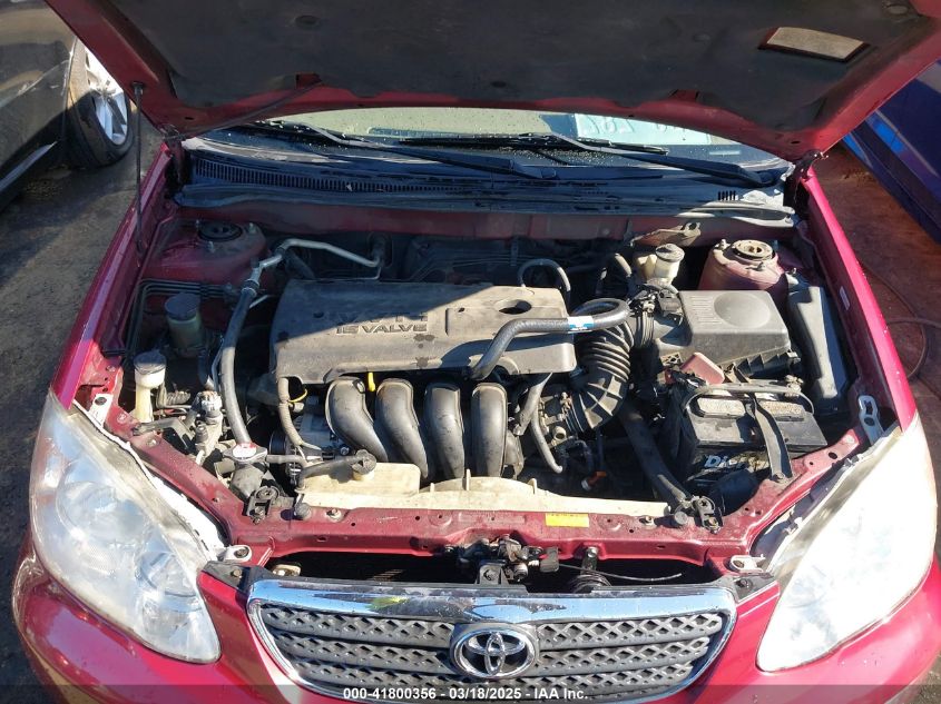 2006 Toyota Corolla Le VIN: 1NXBR30E96Z601125 Lot: 41800356