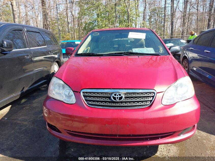 2006 Toyota Corolla Le VIN: 1NXBR30E96Z601125 Lot: 41800356