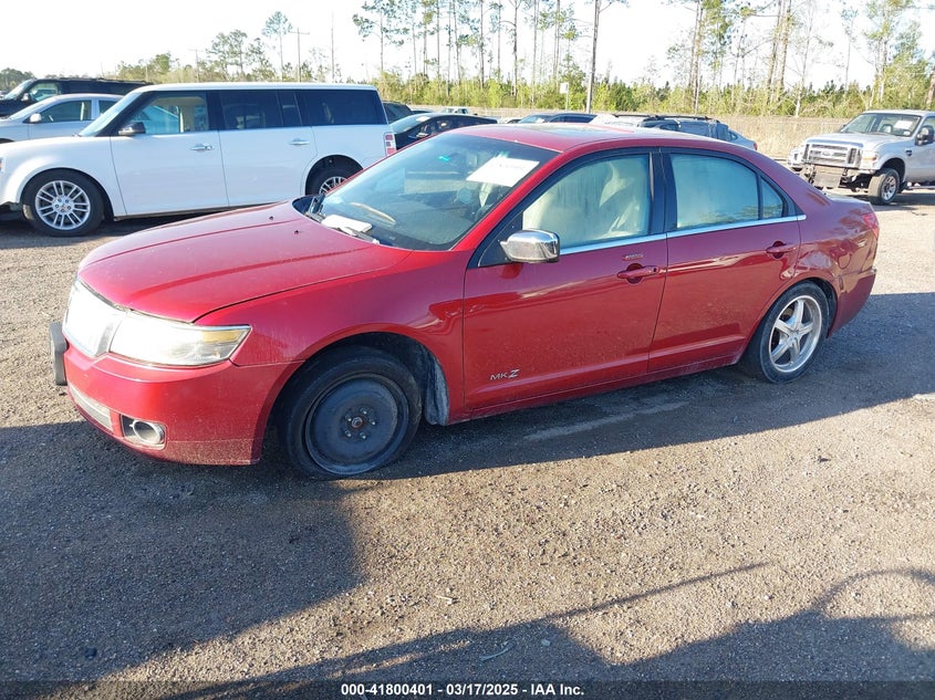 2008 LINCOLN MKZ VIN: 3LNHM26T78R639505