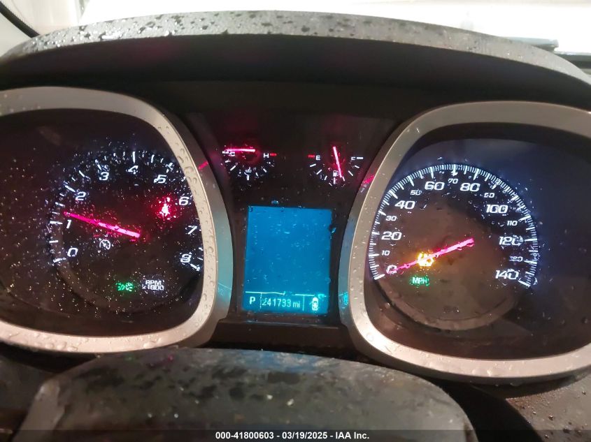 2013 Chevrolet Equinox 1Lt VIN: 2GNFLDE39D6261014 Lot: 41800603