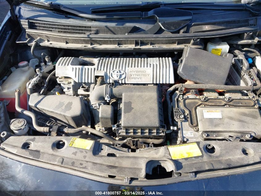 2014 Toyota Prius Two VIN: JTDKN3DU6E037676 Lot: 41800757