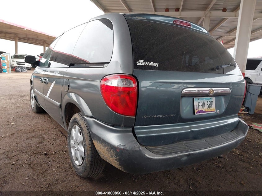 2006 CHRYSLER TOWN & COUNTRY VIN: 1A4GP45R86B645270